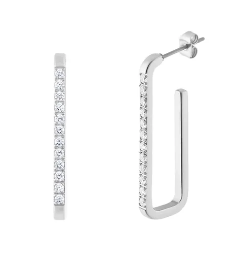 Preciosa Cercei din oțel cu zirconii cubice Auris Spotlight 7504 00