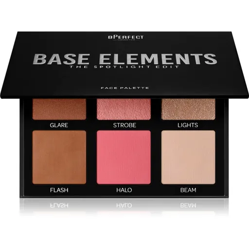 BPerfect Base Elements paleta pentru fata multifunctionala faciale culoare The Spotlight 27 g