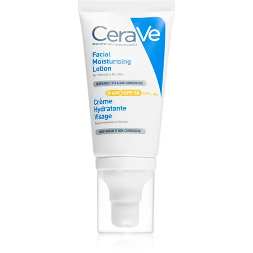 CeraVe Moisturizers Facial Moisturising Lotion crema intens hidratanta SPF 50 52 ml