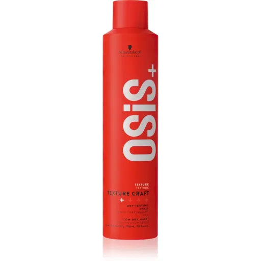 Schwarzkopf Professional Osis+ Texture Craft spray uscat texturizant 300 ml
