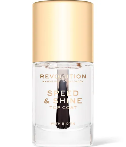 Revolution Lac de unghii Revolution (Speed & Shine Top Coat) 10 ml