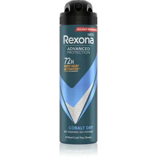 Rexona Men Advanced Protection spray anti-perspirant 72 ore pentru bărbați Cobalt Dry 150 ml