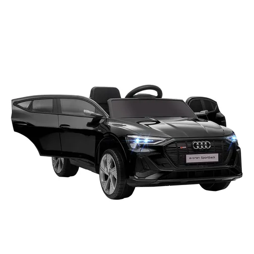 Masina sport electrica pentru copii , jucarie cu motor 12V alimentat cu doua baterii, Negru HOMCOM | Aosom Romania