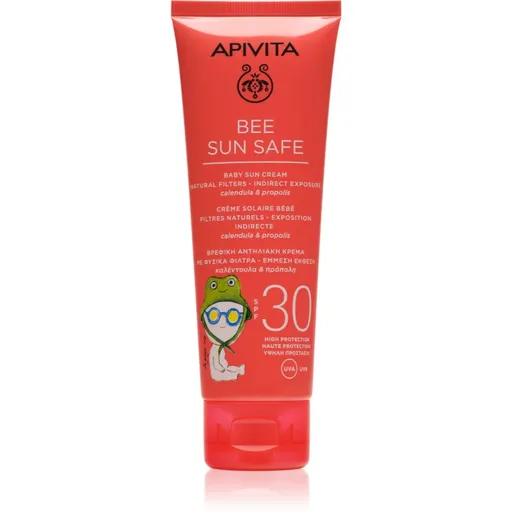 Apivita Bee Sun Safe Baby Sun Cream SPF30 protectie solara pentru copii SPF 30 100 ml