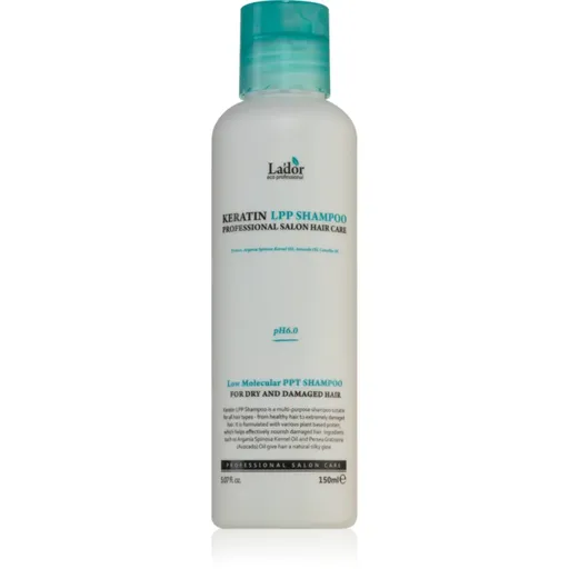 La'dor Keratin LPP sampon regenerator pe baza de keratina pentru hranire si stralucire 150 ml
