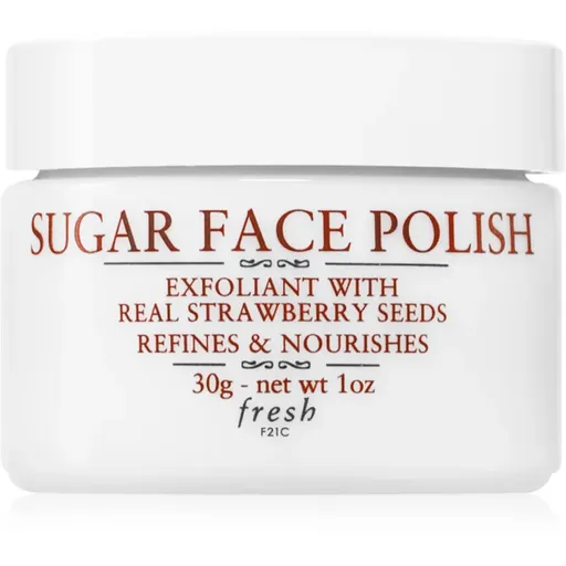 fresh Sugar Face Polish exfoliant din zahăr pentru față 30 g