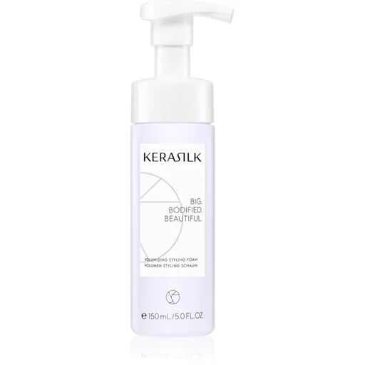 KERASILK Styling Volumizing Styling Foam spumă de styling pentru volum pentru toate tipurile de par 150 ml