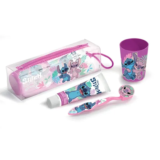 Disney Stitch Dental Set set pentru îngrijirea dentară pentru copii 3 y+