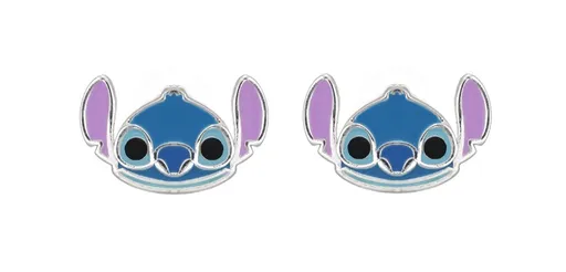 Disney Cercei din argint decenți Stitch Lilo & Stitch ES00097SRHL.CS