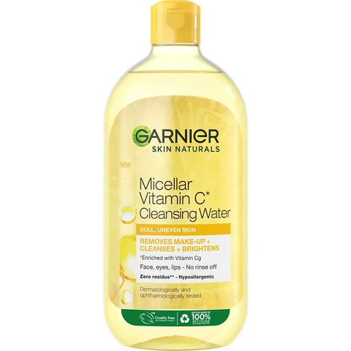 Garnier Apă micelară iluminatoare cu vitamina C* Skin Naturals (Cleansing Water) 700 ml
