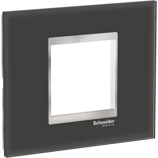 Rama sticla 2M Schneider Easy Styl LMR7932038, negru/crom