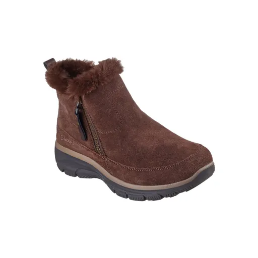 Ghete cu blană artificială RELAXED FIT EASY GOING COOL ZIP Skechers