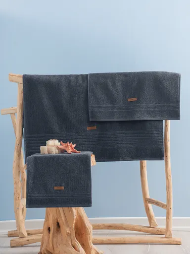 Set prosoape, L'essentiel Maison, Wellness, Antracit