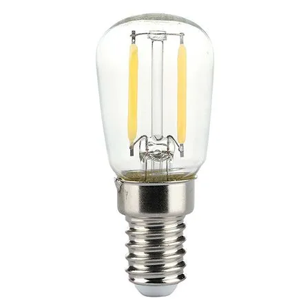 Bec E14 ST26 cu filament LED 2W 3000K alb cald V-TAC SKU-214444