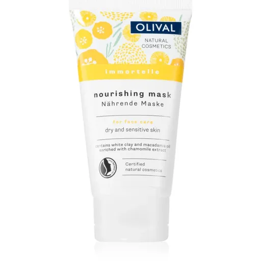 Olival Immortelle Nourishing Mask masca hranitoare pentru ten uscat și sensibil 75 ml