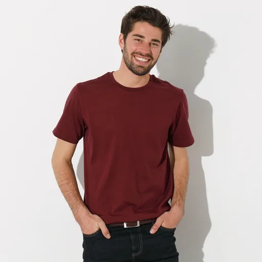 Set de 3 tricouri cu mânecă scurtă și guler rotund