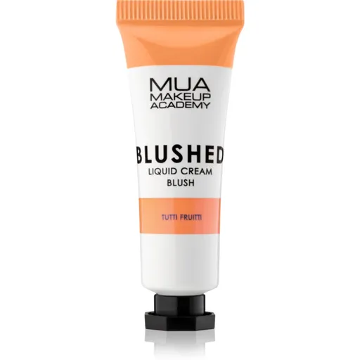 MUA Makeup Academy Blushed Liquid Blusher fard de obraz lichid culoare Tutti Frutti 10 ml
