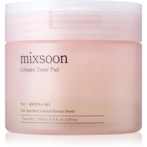 mixsoon Collagen dischete de tonifiere pentru strălucirea și netezirea pielii 110x1 buc