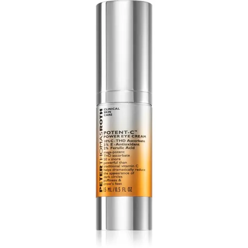Peter Thomas Roth Potent-C Power Eye Cream crema de ochi hidratanta împotriva ridurilor și a cearcănelor întunecate 15 ml
