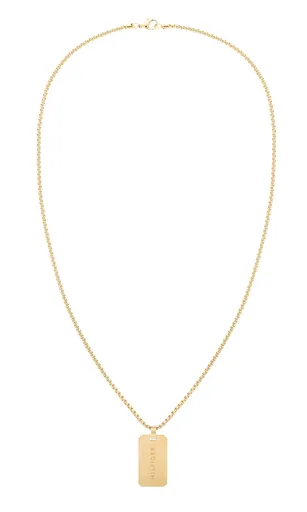 Tommy Hilfiger Colier stilat placat cu aur 2790484