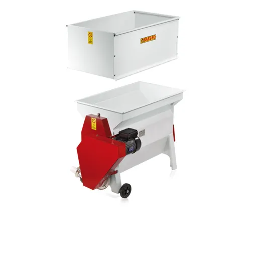 Zdrobitor struguri cu desciorchinator cu motor si pompa pentru zdrobirea boabelor, 2000kg/h