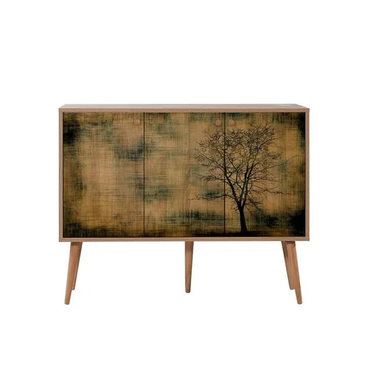 Dulap Mega Tree Sonoma Oak, maro închis