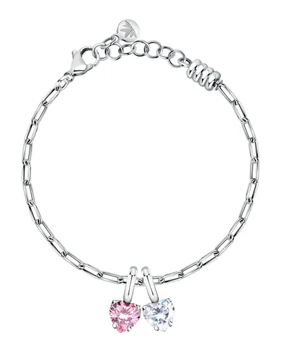 Morellato Brățară din oțel elegantă Inimioară Strălucitoare Drops SCZ1347