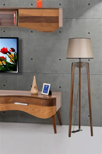 Lampadar, Opviq, 534LUN4412, Nuc / Bej