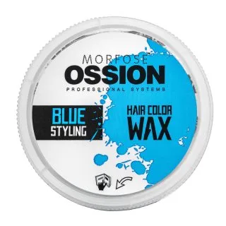 Morfose Hair Color Wax ceară colorată pentru păr Blue Styling 100 ml