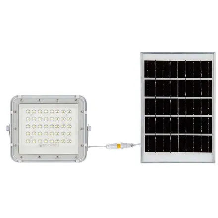 Reflector cu incarcare solara 6W 400LM 6400K - alb V-TAC SKU-7839