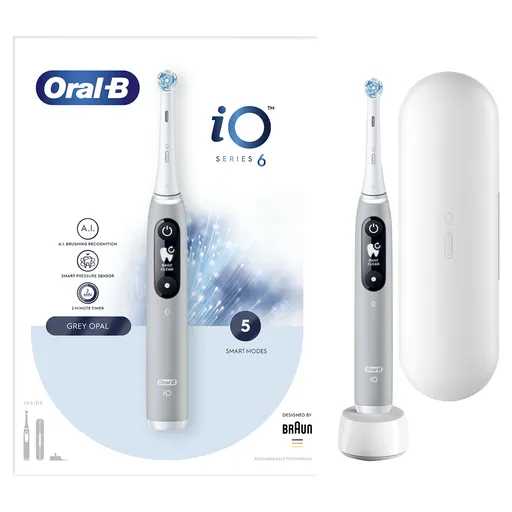 Oral B Periuța de dinți electrică Series iO 6 Grey Opal