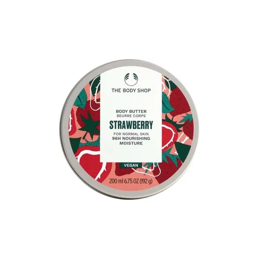 The Body Shop Unt de corp pentru piele normală Strawberry (Body Butter) 200 ml