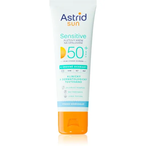 Astrid Sun Sensitive lotiune tonica SPF 50+ rezistent la apă 50 ml
