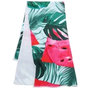 Prosop de plajă Monstera, 75 x 150 cm