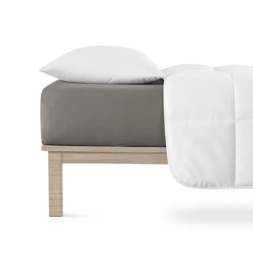 Cearșaf de pat 4Home jersey Lycra antracit, antracit, 180 x 200 cm