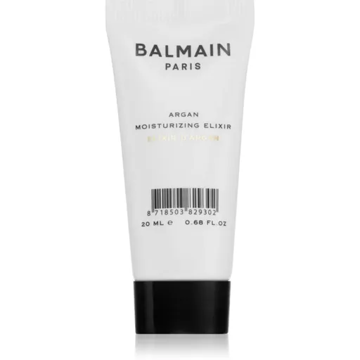 Balmain Hair Couture Argan ulei elixir pentru păr strălucitor și elegant pachet pentru calatorie 20 ml