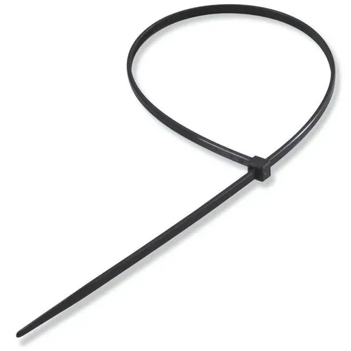 Set 100 bucati colier autoblocant ( fasete ) 7.5x365mm negru Scame 839.57370