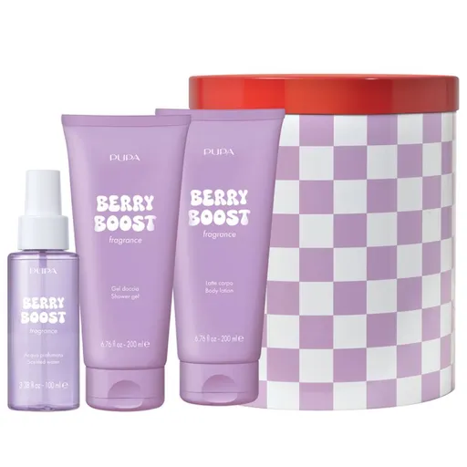 PUPA Milano Set cadou Berry Boost Happy Box Kit 4