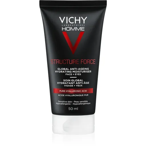 Vichy Homme Structure Force crema fermitate anti-rid cu acid hialuronic 50 ml
