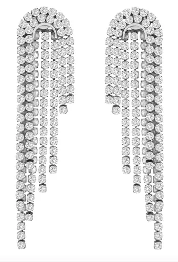Liu Jo Cercei lungi strălucitori cu cristale Fashion LJ2766