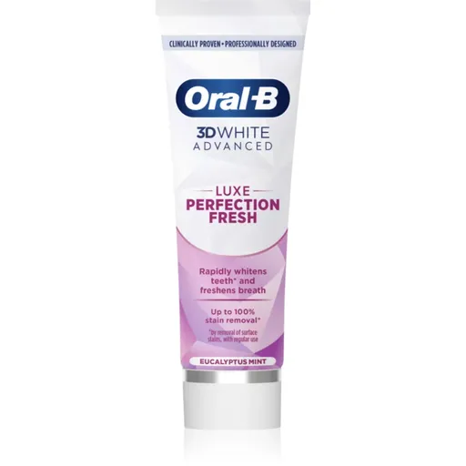 Oral-B 3D White Luxe Perfection Fresh pasta de dinti pentru albire Eucalyptus Mint 75 ml