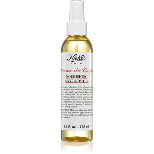Kiehl's Creme de Corps Nourishing Dry Body Oil ulei hranitor uscat pentru corp 175 ml