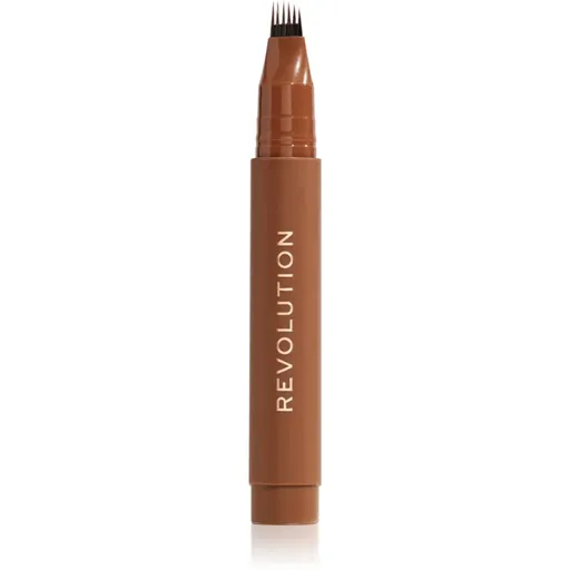 Makeup Revolution Instant Brow Hair creion pentru sprancene culoare Warm Brown 1.8 ml
