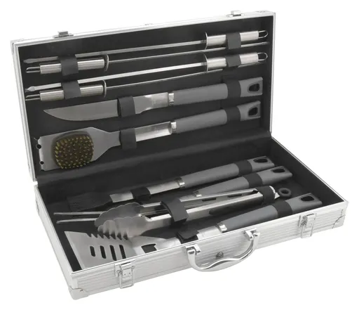 Set de 11 ustensile pentru grătar GREY LINE