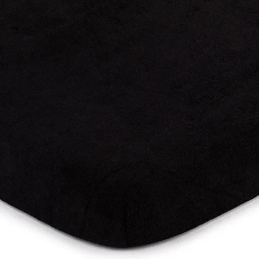 Cearşaf de pat 4Home jersey, negru, negru, 180 x 200 cm