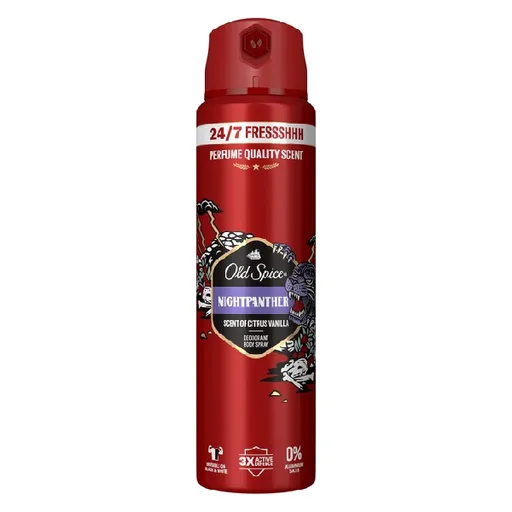 Old Spice Deodorant spray NightPanther (Deodorant Body Spray) 150 ml