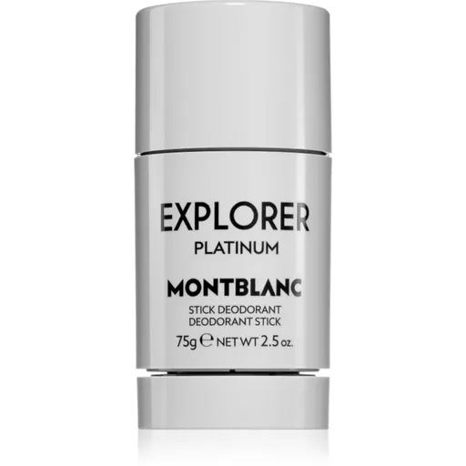 Montblanc Explorer Platinum deodorant stick pentru bărbați 75 g