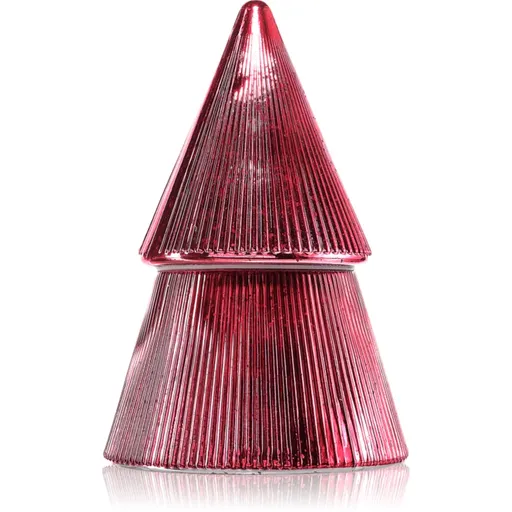 Paddywax Stacked Tree Red Ribbed Mercury lumânare parfumată 198 g