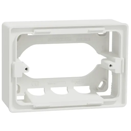 Doza montaj PT 3m Schneider Noua Unica Studio NU810318, alb