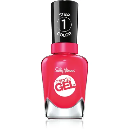 Sally Hansen Miracle Gel™ gel de unghii fara utilizarea UV sau lampa LED culoare 220 Pink Tank 14,7 ml